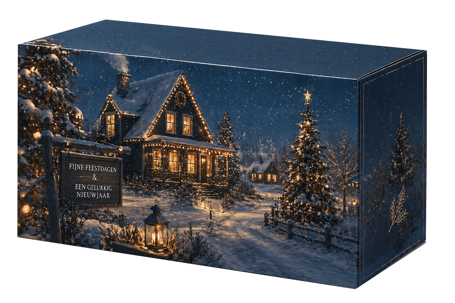 Magicbox voorbeeld 8 Voorbeeld van een gepersonaliseerd kerstpakket in eigen design via Magicbox 8