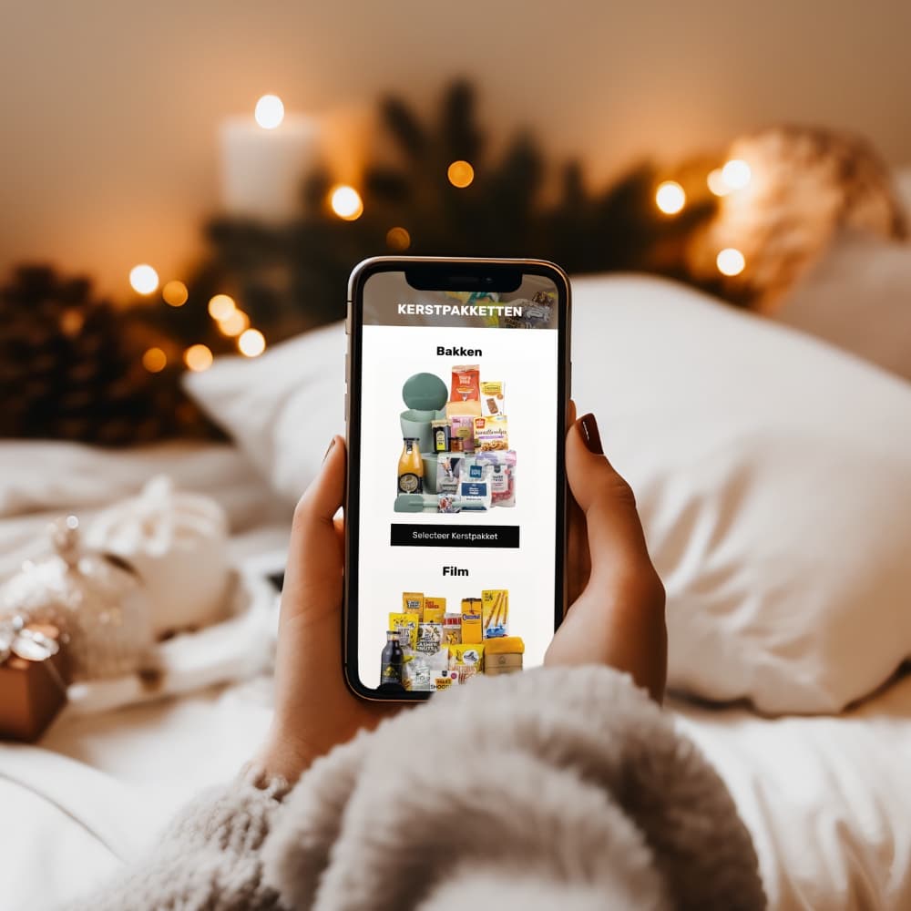 Meer overzicht en minder gedoe bij een online keuzeconcept voor kerstpakketten
