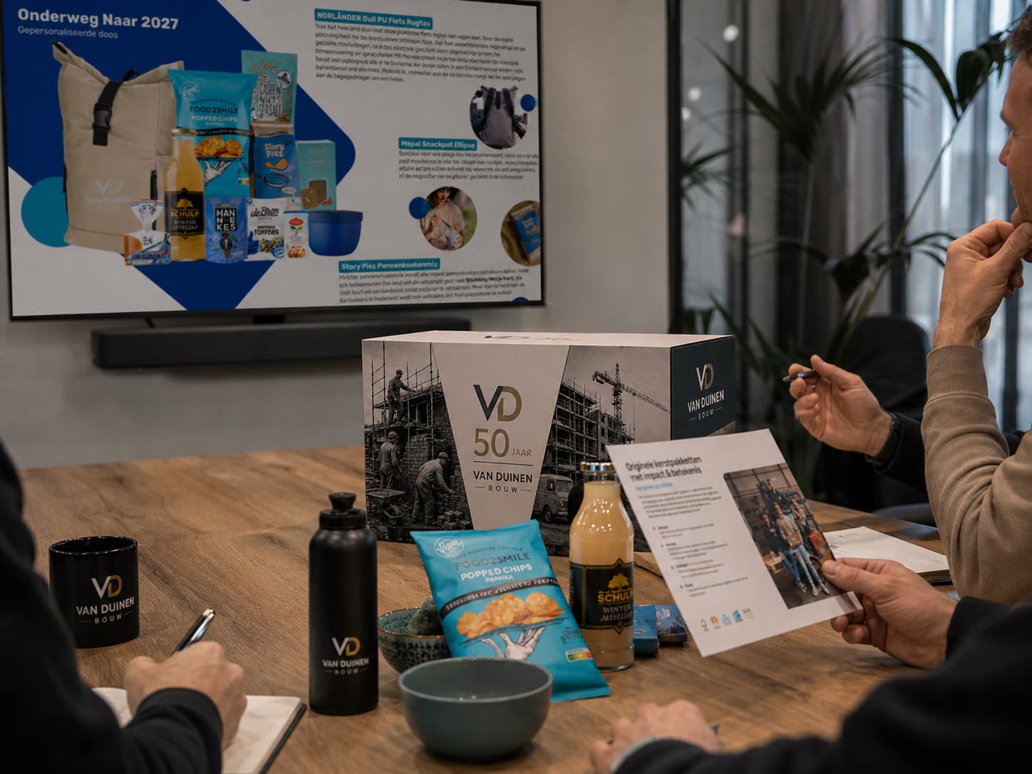 Wat kan er gepersonaliseerd worden? Magicbox kerstpakket met gepersonaliseerde buitenkant